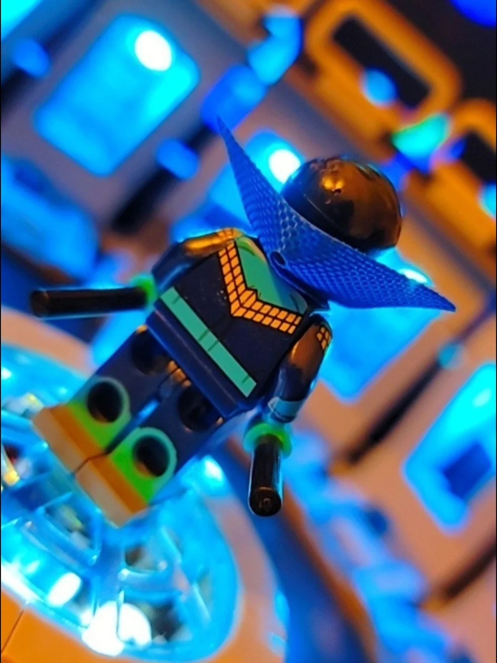 Batman Nightwing Minifigure Lego Compatible